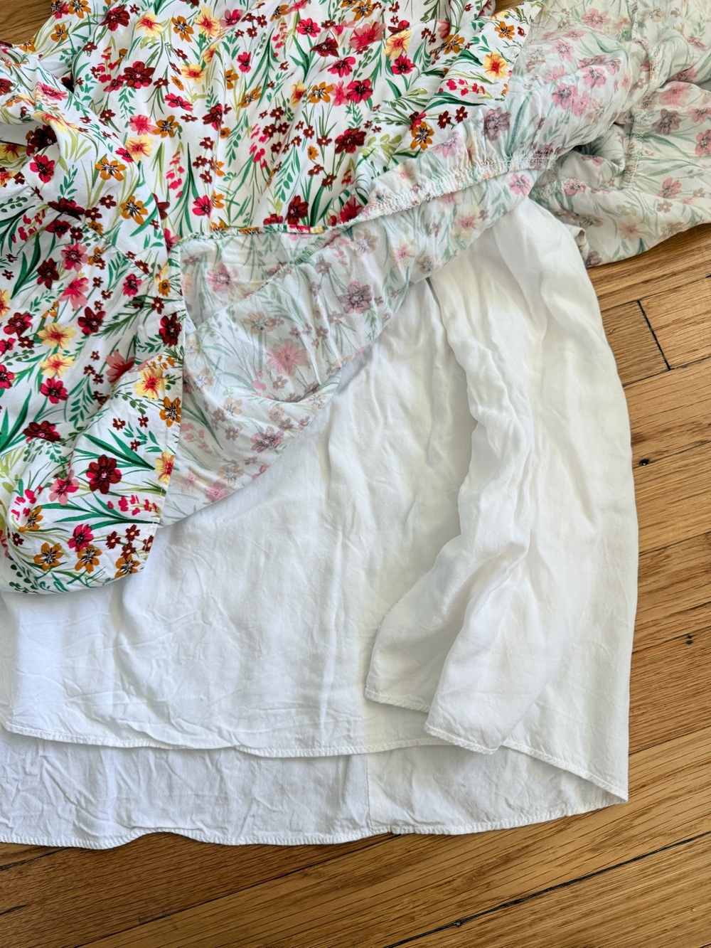 Lost + Wander Floral Off Shoulder Maxi Dress Small Boho Tassel - Picture 4 of 5